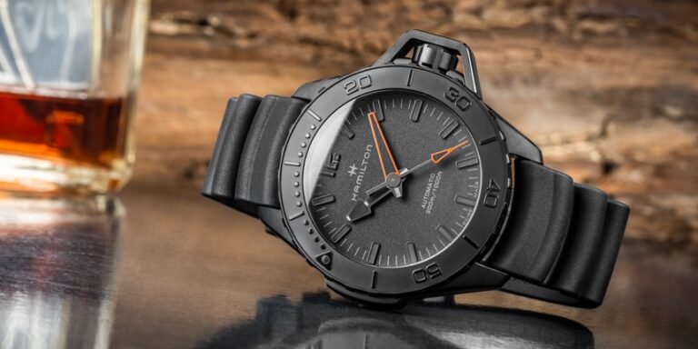Hamilton Khaki Navy Frogman H77845330